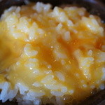 ろばたやき山ろく - 濃厚なTKG・・・幸せ♪