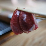 ろばたやき山ろく - こりこりしてて本当に美味しい。