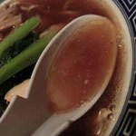 麺道はなもこし - 鶏ガラ、貝柱＆いりこ、熟成丸大豆油（糸島産）