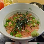 Shokushudokoro Nishiki - ネギトロ丼（ごはん少なめ）700円