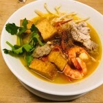 Pork and shrimp soup noodle (BUN RIEU CUA)
