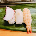 旭寿司 - たこ、いか、海老
