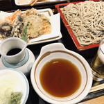 Fukudaya - 野菜天せいろ1,500円+大盛150円