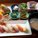 Hokkaido Gourmet Dining 北海道 - 寿司天ぷら御膳（2022.11）