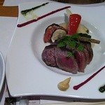 Kobe Beef レッドワン - *神戸牛赤身ももステーキランチ　８０ｇ*