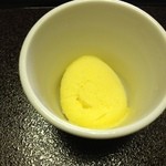 日本料理 はなの - トウモロコシのソルベ