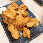 ○屋 - ソデイカから揚げ　これでお酒が進みます