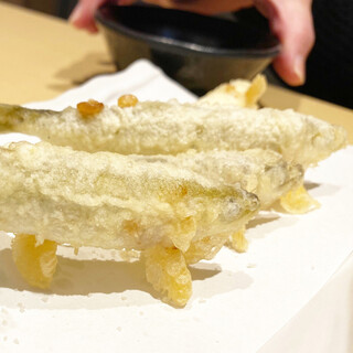 The best part of Tempura is that you can fully enjoy the seasonal flavors♪