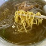 かつ平 - ラーメン塩味の麺