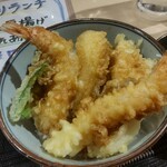 まさや食堂 - 海老二本が嬉しい！