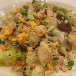 茂 - レタスチャーハンという名のジャコ入り！！馬杉て一瞬。