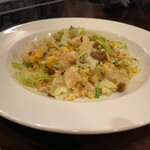 茂 - 子供たちが食べるから、最初にチャーハン。