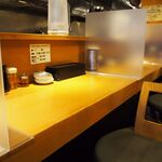 Chuukasoba Fujii - 店内（カウンター席）