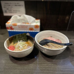 つけ麺 陽 - エビバペ(鶏と海老の濃厚つけ麺)2022/12/27~28限定