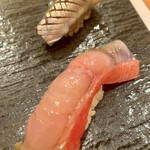 Sushitoku - 細工が綺麗な小肌と金目鯛