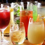 [Soft Drink Free] All-you-can-drink soft drinks