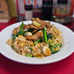 新珍味 - 肉盛りチャーハン＠税込990円