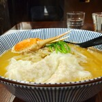 Yaki Miso Ramen Yadoya - 蟹わんたんちょっとエビ(単品) 1500円、セット 2000円