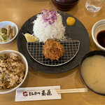 とんかつ 玉藤 - ヒレカツ単品+定食セット