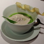 ミシェル・ブラス トーヤ ジャポン - グリーンアスパラガスのスープ