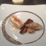 ステーキハウス神楽 - 豆腐ステーキタルタルのせ、ナス、山芋の焼き野菜