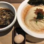 鴨出汁中華蕎麦 麺屋yoshiki - 海老出汁細つけ麺（醤油）