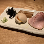 貪瞋癡 - 氷見産煮干ラーメン（800円）2022.12