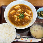 Kadoya Shiyokudou - 麻婆豆腐定食 ¥800-