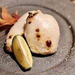 玄水 - 河豚の焼き白子