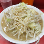 ラーメン二郎 - 小野菜からめニンニク