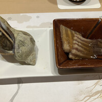 鮨九 - 貝の煮とカスベ煮