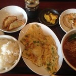 龍ちゃん食堂 - ミニセット５８０円　すごい