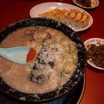 火の国文龍 総本店 - 黒とんこつ こってり