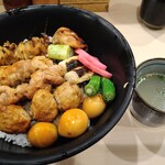 やきとり お㐂樂 - 焼鳥丼