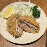 Fumizen - 椎茸の肉詰フライ