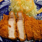 とんかつ とん匠 - もち豚ロースかつ（その１）