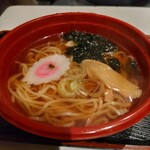 湯回廊 菊屋 - 夜鳴きそば