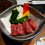 湯回廊 菊屋 - 国産牛陶板焼