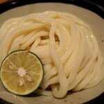 Nihombashi Sanuki Udon Hoshino - 生醤油うどん（冷）（麺量：大）