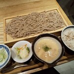 じねんじょ庵 - 自然薯麦とろ蕎麦のセット」