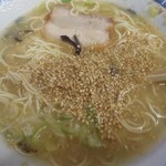 ラーメン勝龍軒 - 替え玉　投入