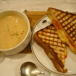 カフェ ブー - ホットサンドランチセット
