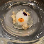 銀座 大石 - 口直し　クレーム・ダンジュ