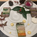 銀座 大石 - 前菜盛り合わせ　八寸