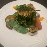 銀座 大石 - サラダ