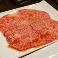 焼肉専科　肉の切り方 銀座数寄屋橋店 - 切り方スペシャル近江牛1ミリサーロイン