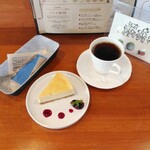 Kujira Kohi - 深煎りブレンド＆チーズケーキ（12/26）