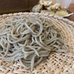 蕎麦 心空 - あなごの天もりそば（あらびきそばに変更）