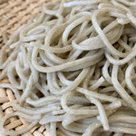 蕎麦 心空 - あなごの天もりそば（あらびきそばに変更）