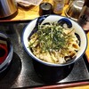蕎麦とラー油で幸なった。 - 